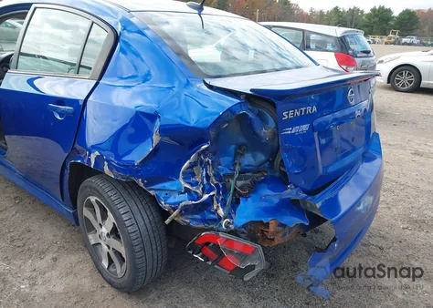 2012 Nissan Sentra 2.0 Sr z USA, uszkodzony, nr VIN 3N1AB6AP9CL754537